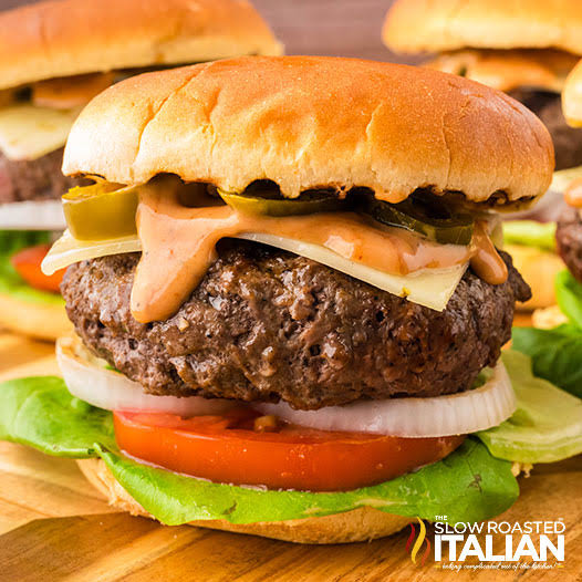 Spicy Jalapeno Burger