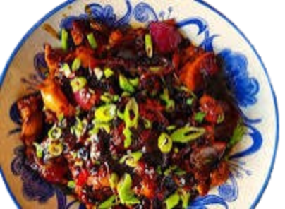 Fried Chicken With Onion Chillies (8pcs)